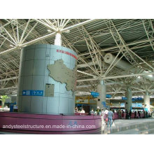 China Supplier Large Span Space Frame Roof for Airport Terminal